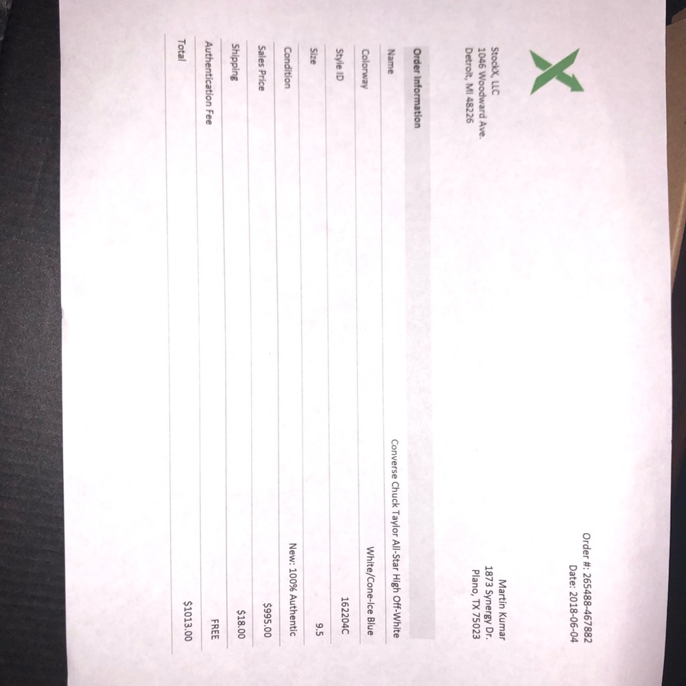 Off white converse chuck Taylor’s - Picture 8 of 8